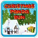 Play Christmas Panda Run Online  screen for extension Chrome web store in OffiDocs Chromium
