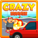 Play Crazy Runner Game Online  screen for extension Chrome web store in OffiDocs Chromium