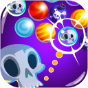 Play Halloween Bubble Shooter Online  screen for extension Chrome web store in OffiDocs Chromium