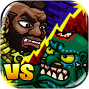 Play Warriors VS Evil Spirits Game  screen for extension Chrome web store in OffiDocs Chromium