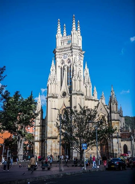 Free download plaza de lourdes church bogota free picture to be edited with GIMP free online image editor