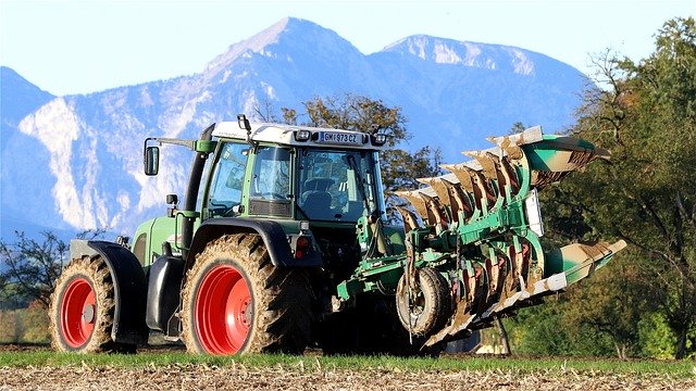 Free download Plough Tractor Tractors -  free photo or picture to be edited with GIMP online image editor