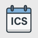 Plugin Calendrier ICS  screen for extension Chrome web store in OffiDocs Chromium