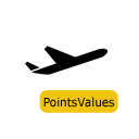 PointsValues  screen for extension Chrome web store in OffiDocs Chromium