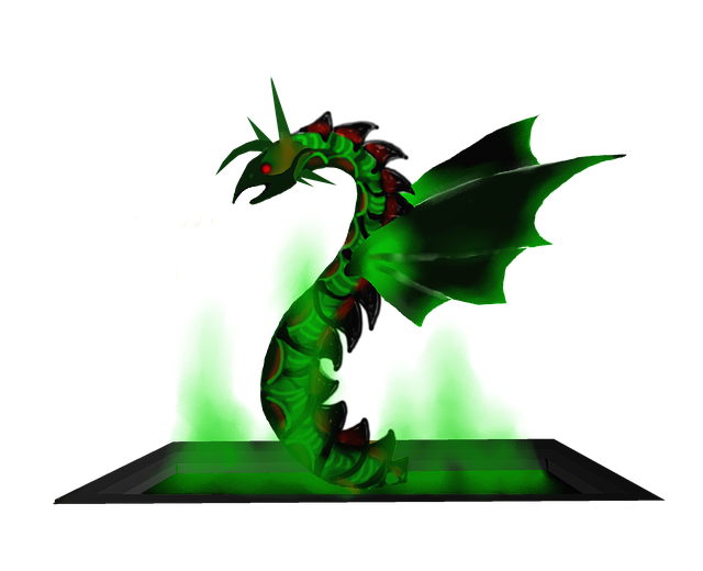 Free download Poison Dragon Pegasus -  free illustration to be edited with GIMP free online image editor