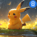 Pokemon Cute Pikachu Live Wallpaper  screen for extension Chrome web store in OffiDocs Chromium