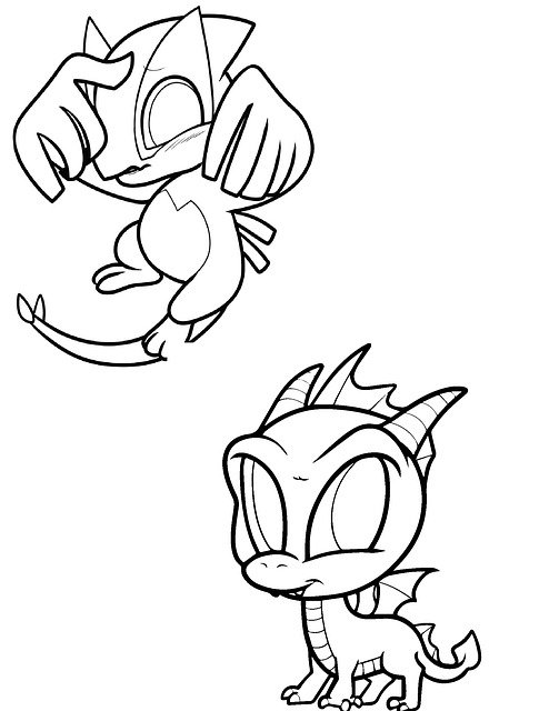 Free download Pokemon Drawings Sketch -  free illustration to be edited with GIMP free online image editor