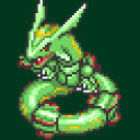 Pokemon Emerald/Rayquaza Green Theme  screen for extension Chrome web store in OffiDocs Chromium