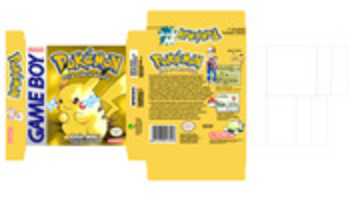 Free picture Pokemon Game Boy Poket Blue Yellow red to be edited by GIMP online free image editor by OffiDocs