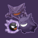 Pokemon Gengar and Gastly  screen for extension Chrome web store in OffiDocs Chromium