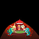 Pokemon playing poker together  screen for extension Chrome web store in OffiDocs Chromium