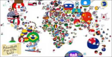 Free download Polandball World Maps (2014-2019) free photo or picture to be edited with GIMP online image editor