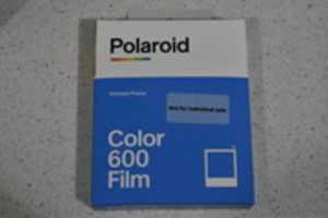 Free download Polaroid 600 film packaging free photo or picture to be edited with GIMP online image editor