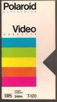 Free download Polaroid Supercolor - VHS Tape - T-120 VIDEO CASSETTE - HI RES SCAN free photo or picture to be edited with GIMP online image editor