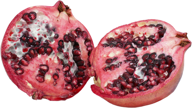 Free download Pomegranate Fruit Pips Cut -  free illustration to be edited with GIMP free online image editor