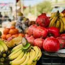 Pomegranates Beside Yellow Bananas  screen for extension Chrome web store in OffiDocs Chromium