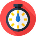 Pomodoro clock  screen for extension Chrome web store in OffiDocs Chromium