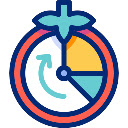 Pomodoro travailler sans effort  screen for extension Chrome web store in OffiDocs Chromium