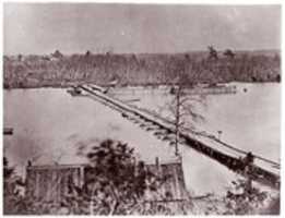 Free download Pontoon Bridge, Broadway Landing, Appomattox River free photo or picture to be edited with GIMP online image editor