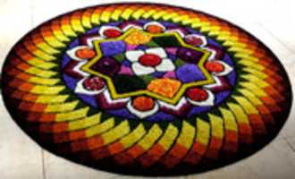 Free download Pookalam Designs 2018 First Prize free photo or picture to be edited with GIMP online image editor