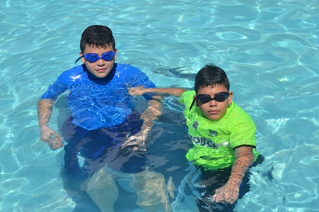 Free download Pool Children Fun -  free photo or picture to be edited with GIMP online image editor