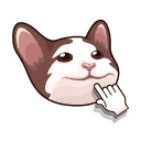 POPCAT HACK  screen for extension Chrome web store in OffiDocs Chromium