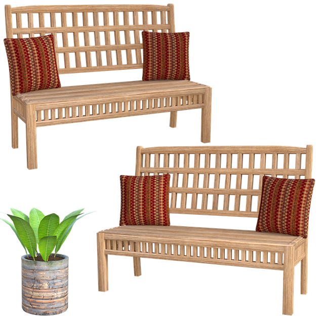 Free download Porch Furniture 3D Render -  free illustration to be edited with GIMP free online image editor