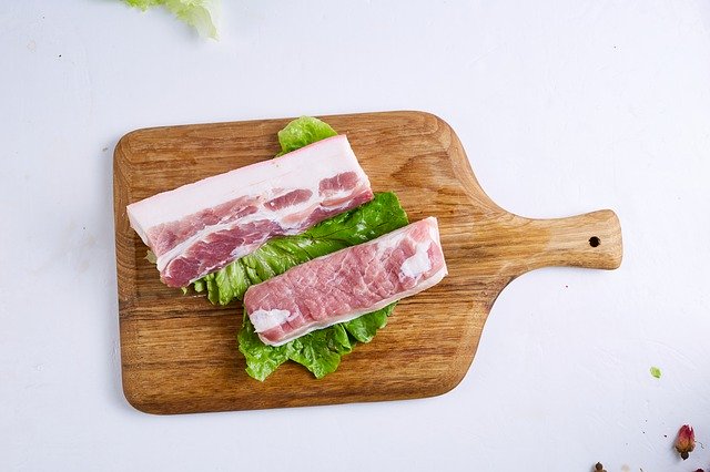 قم بتنزيل Pork Raw Meat Three Layers Of - صورة مجانية أو صورة مجانية ليتم تحريرها باستخدام محرر الصور عبر الإنترنت GIMP
