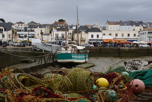 Free download Pornic Brittany France -  free photo or picture to be edited with GIMP online image editor