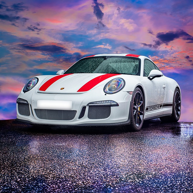 Free download porsche 911 r sports car car sunset free picture to be edited with GIMP free online image editor