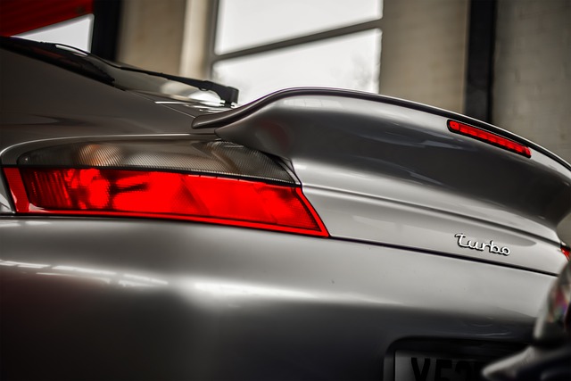 Free download porsche 911 turbo wing rear abstract free picture to be edited with GIMP free online image editor