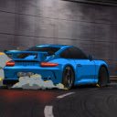 Porsche 991 GT3 Drift Live Wallpaper  screen for extension Chrome web store in OffiDocs Chromium