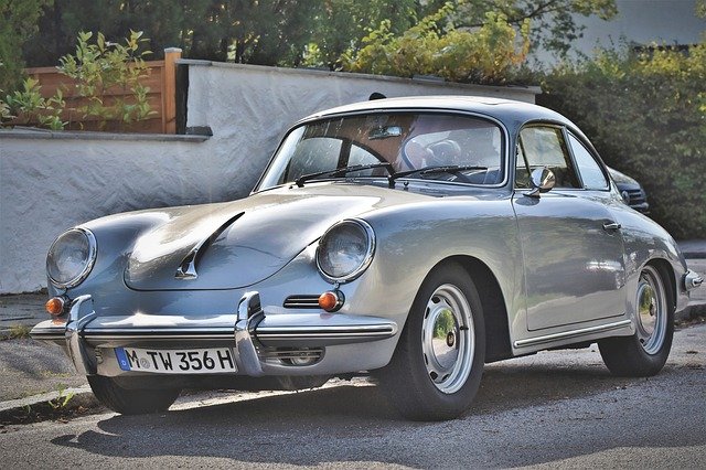Free download porsche antique car 356 c classic free picture to be edited with GIMP free online image editor