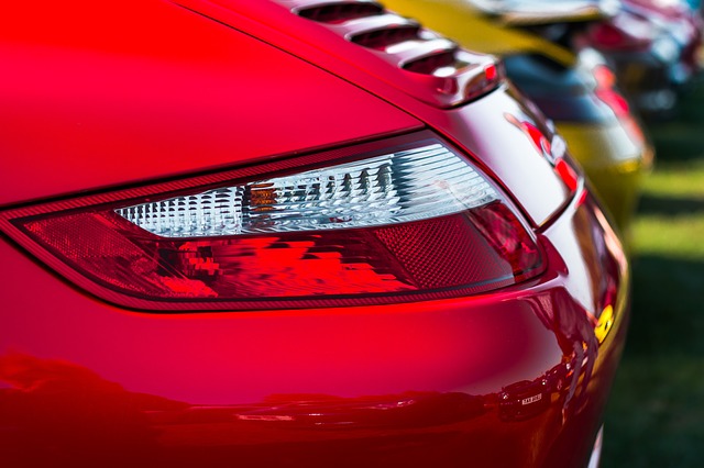 Free download porsche car rear light light free picture to be edited with GIMP free online image editor