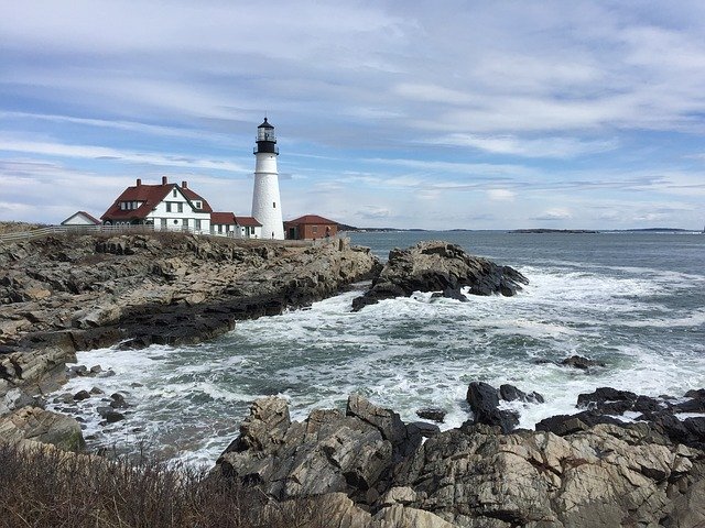 Безкоштовно завантажте Portland Maine Head - безкоштовну фотографію або малюнок для редагування за допомогою онлайн-редактора зображень GIMP