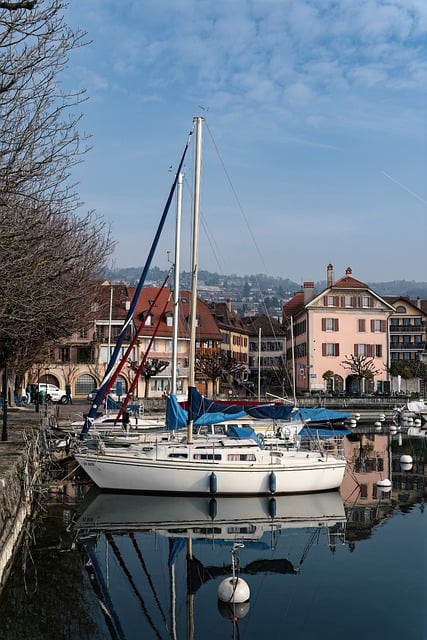 Free download port lutry marina vaud switzerland free picture to be edited with GIMP free online image editor