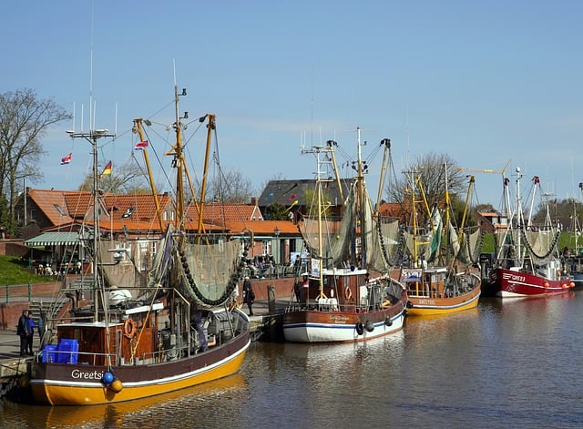 Free download port north sea friesland sea ships free picture to be edited with GIMP free online image editor