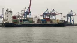 Free download Port Of Hamburg Ship Water -  free video to be edited with OpenShot online video editor