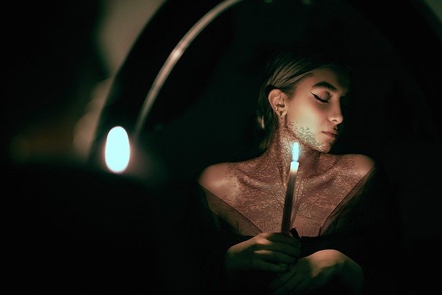 Free download Portrait Candle Woman -  free photo or picture to be edited with GIMP online image editor
