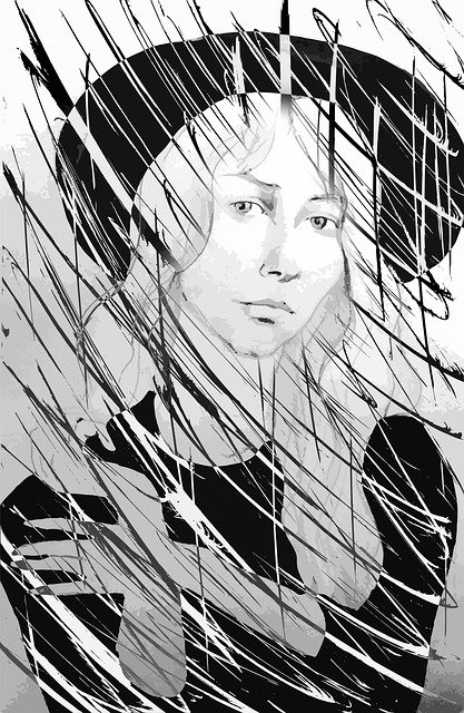 Free download Portrait Girl Woman The -  free illustration to be edited with GIMP free online image editor