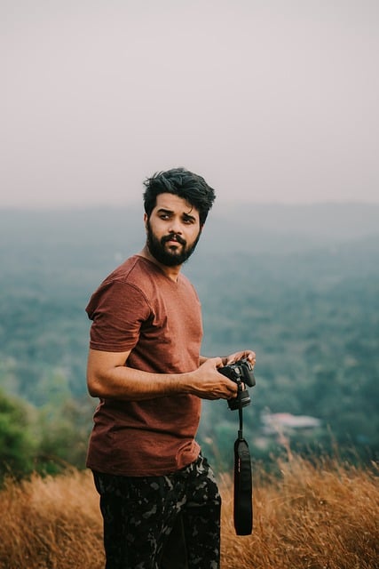 Free download portrait human man camera free picture to be edited with GIMP free online image editor