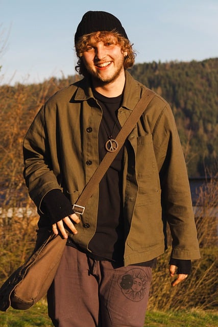 Free download portrait man fashion casual nature free picture to be edited with GIMP free online image editor