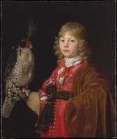 Free download Portrait of a Boy with a Falcon free photo or picture to be edited with GIMP online image editor