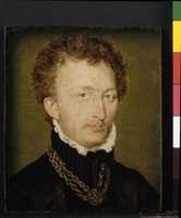 Free download Portrait of a Man with a Gold Chain free photo or picture to be edited with GIMP online image editor