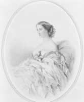 Free download Portrait of the Empress Eugenie, after Winterhalter free photo or picture to be edited with GIMP online image editor