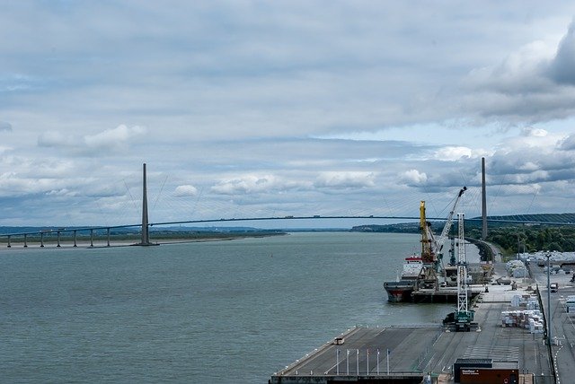 Free download Port Sea Normandy -  free photo or picture to be edited with GIMP online image editor