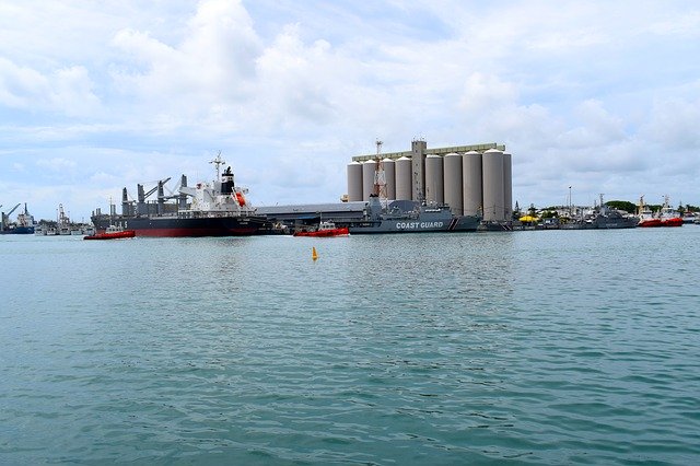 Free download Port Ship Bank -  free photo or picture to be edited with GIMP online image editor