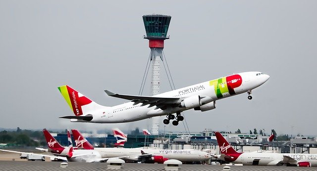 Free download portugal airline vacation airplane free picture to be edited with GIMP free online image editor