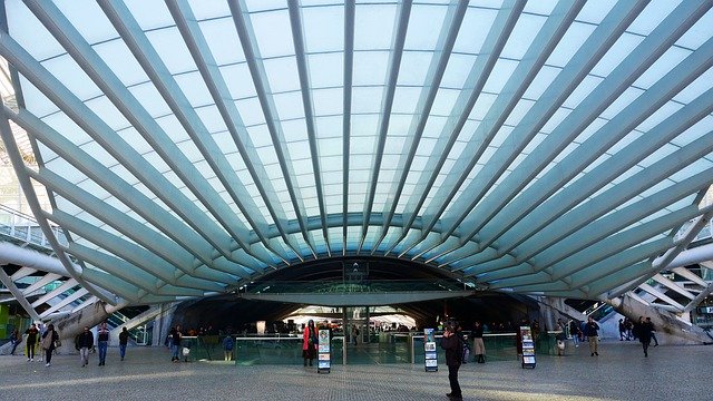 Free picture Portugal Oriente Railway Station -  to be edited by GIMP free image editor by OffiDocs