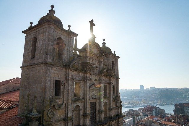 Free download Portugal Porto Church -  free photo or picture to be edited with GIMP online image editor